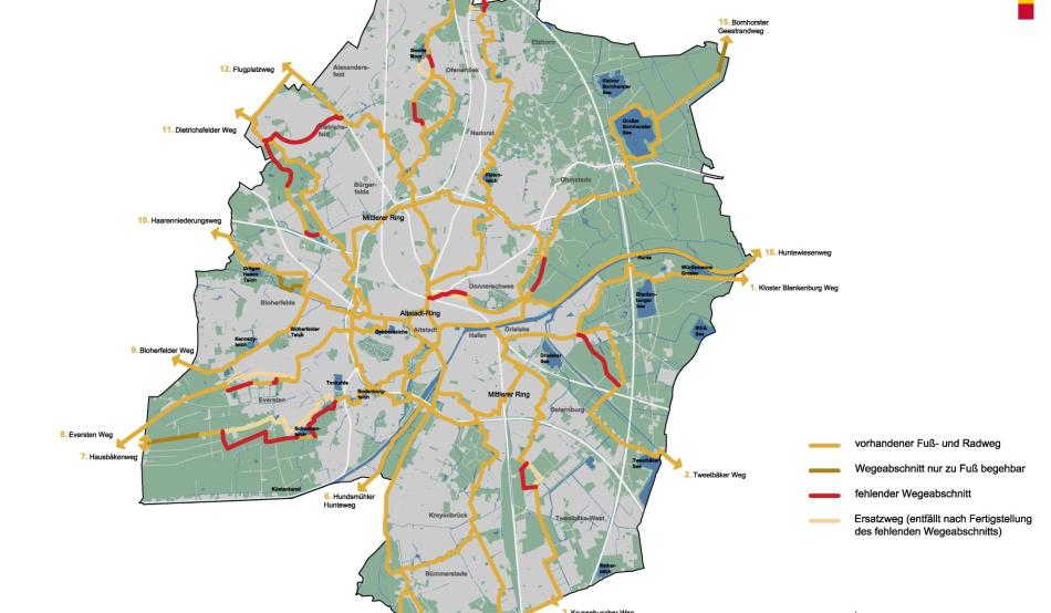 Oldenburg: Masterplan Grün